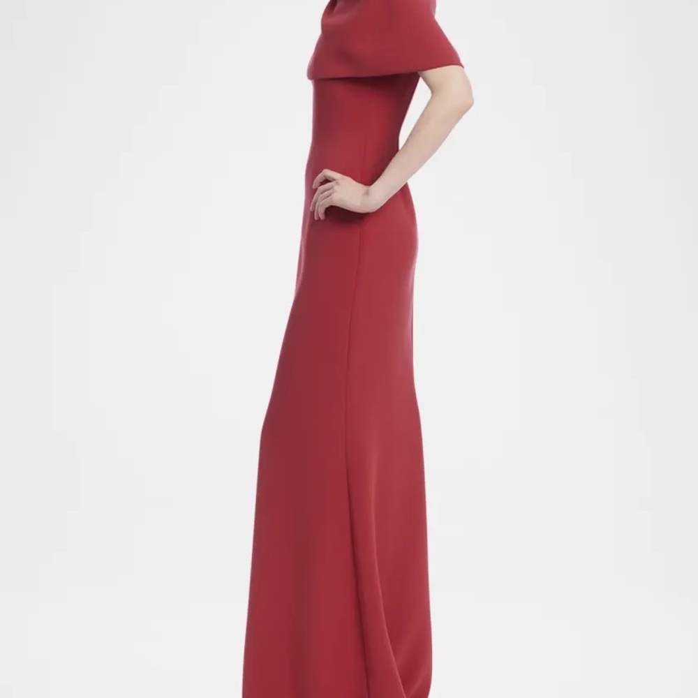 Badgley Mischka Collection
Draped A-Line Gown